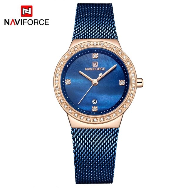 New NAVIFORCE womens wristwatch